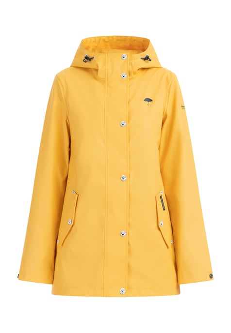 Schmuddelwedda Regenjacke Damen Honiggelb-271 - Image 1