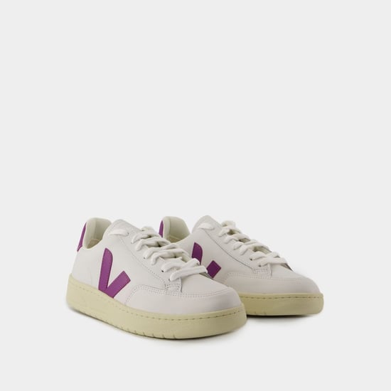 Sneakers V-12 - Veja - Leder - Weiß Cosmos - Image 1