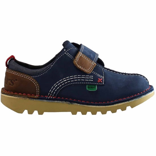 Kicker treten Low Kids Navy Schuhe - Image 1