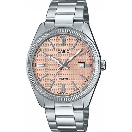 Casio Casio Kollektion Herren Silber Uhr MTP-1302PE-4AVEF - Image 1