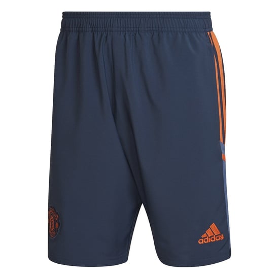Men's adidas Manchester United Condivo 22 Downtime Shorts in Navy