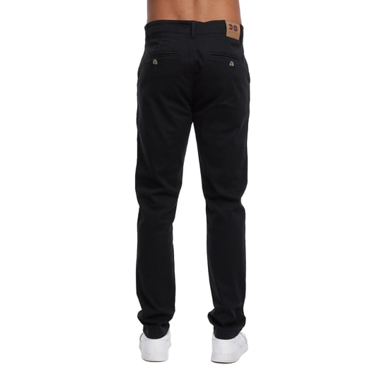 Crosshatch - "Roysden" Chino für Herren (Schwarz) - Image 2