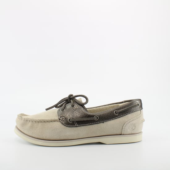 Timberland Classic Bootsschuhe von weißen Leder Damen Schnürschuhen A1C2s - Image 3