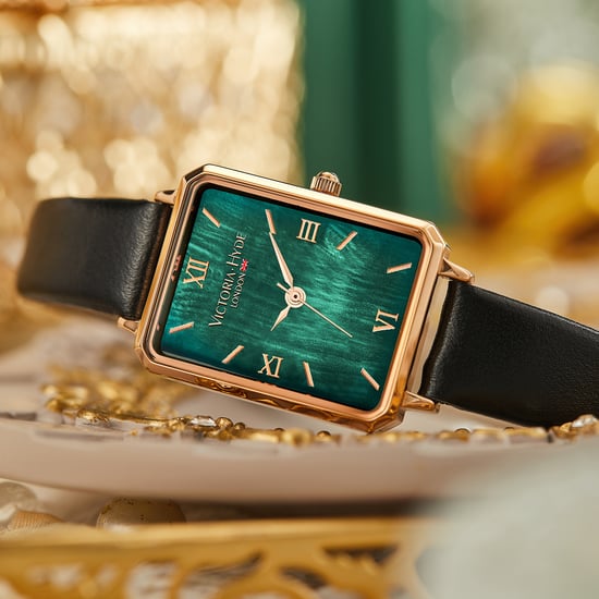 Victoria Hyde Uhr Hampton in Schwarz Grün - Image 5