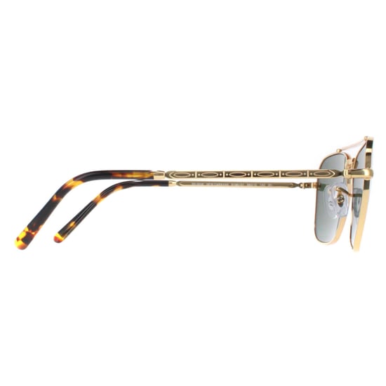 Ray-Ban Square Unisex Gold Green RB3636 New Caravan