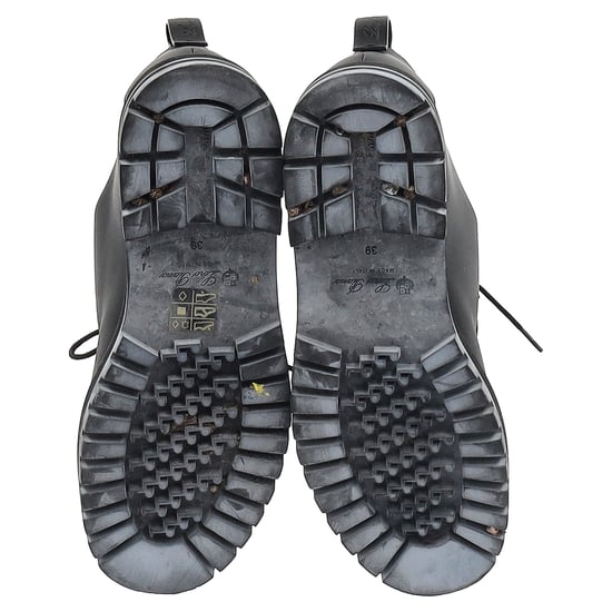 Loro Piana Derby-Schnürschuhe aus schwarzem Leder - Image 6