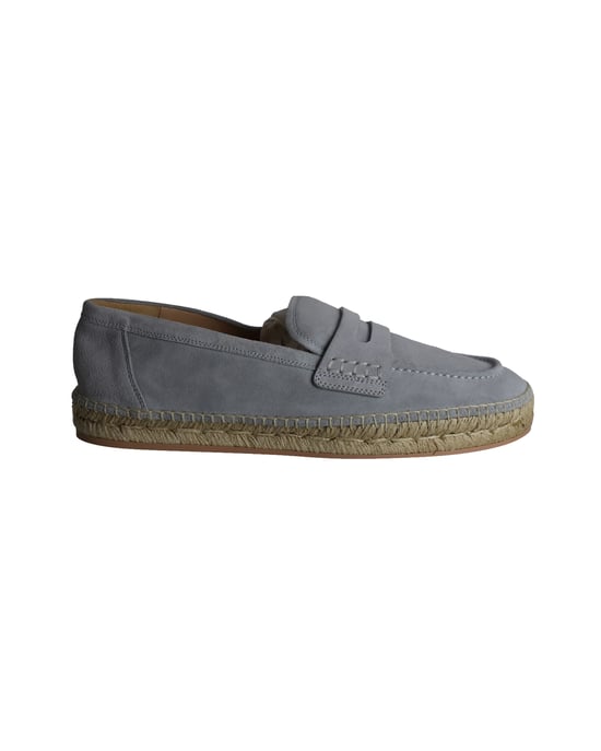 Gianvito Rossi Lido Slipper aus grauem Wildleder - Image 1