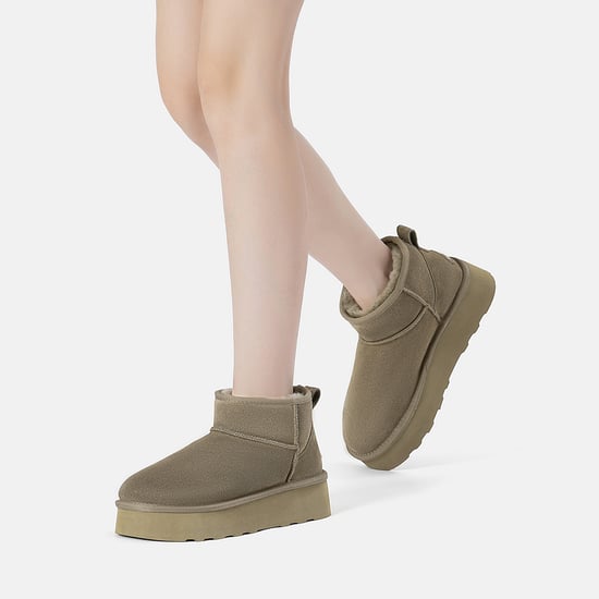 EVER AU Ultra-Mini-Plateaustiefel für Damen - Heron - Image 2