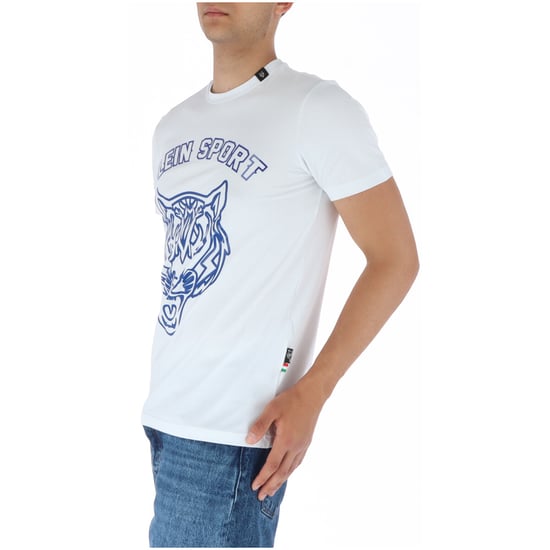 Plein Sport Großes Schablonen-Tiger-Logo Weißes T-Shirt - Image 3