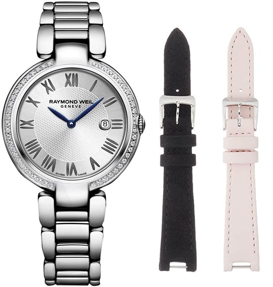 Raymond Weil Shine Silber Damen Armbanduhr 1600-STS-RE659 - Image 1