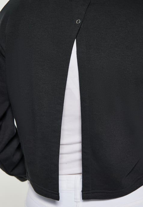 Mymo Sweatshirt Damen schwarz - Image 3
