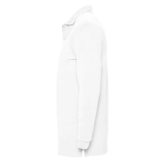 SOLS - "Winter II" Poloshirt für Herren/Damen Unisex Langärmlig (Weiß) - Image 3
