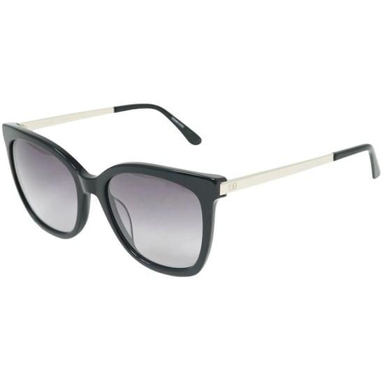 Schwarze Sonnenbrille mit grauem Verlaufsglas von Calvin Klein - Image 2