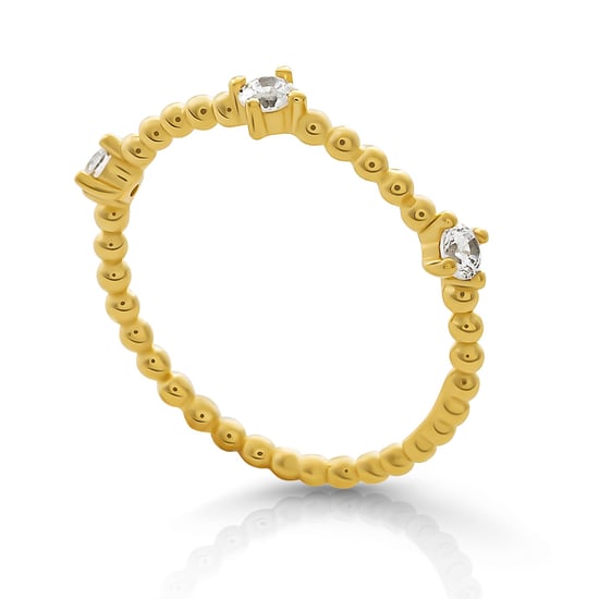 Orphelia 'Sparkle' Damen-Ring aus 925er Sterlingsilber – Gold ZR-7530/G - Image 2