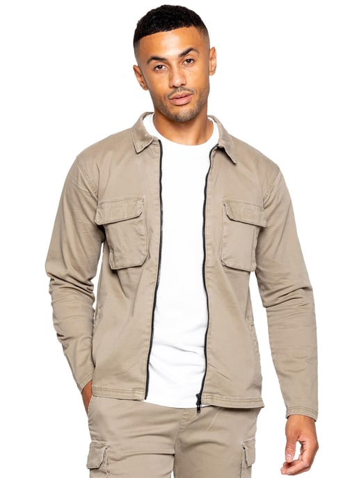 Enzo | Herren Cargo Überhemd Jacke - Image 1