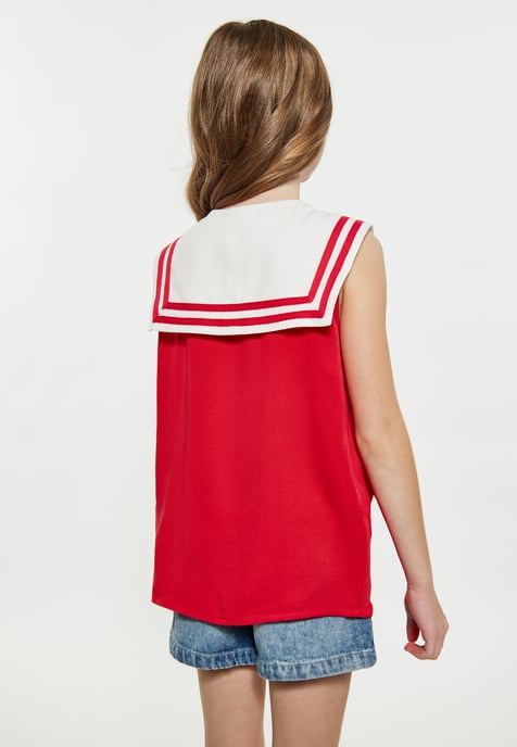 Dreimaster Bluse Mädchen (Kids) verrotten - Image 4