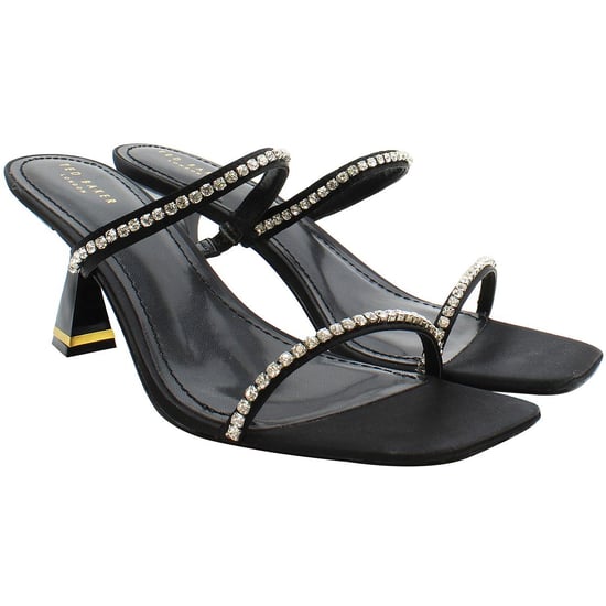 Ted Baker Rinita Diamante Damen Schwarze Absatzsandalen - Image 2