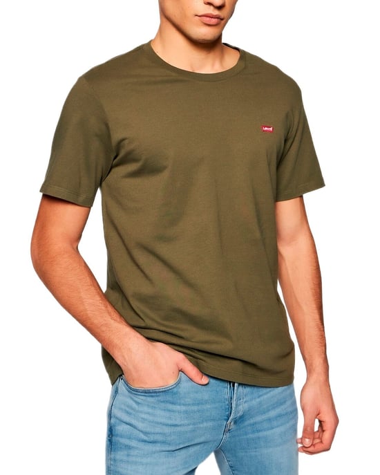Levi's Herren T-Shirt in Grün - Image 1
