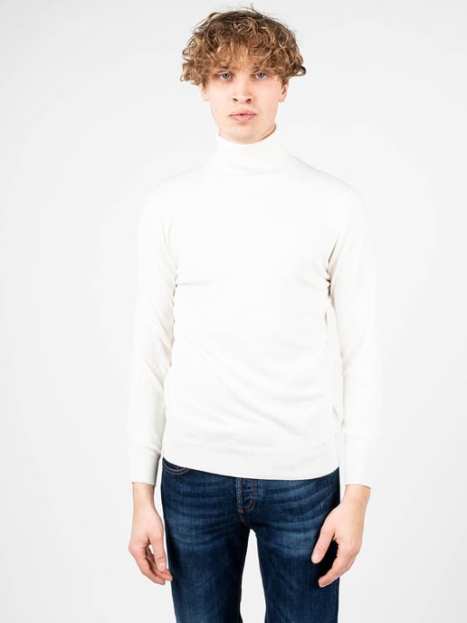Xagon Man Pullover Turtleneck Herren cremig - Image 3