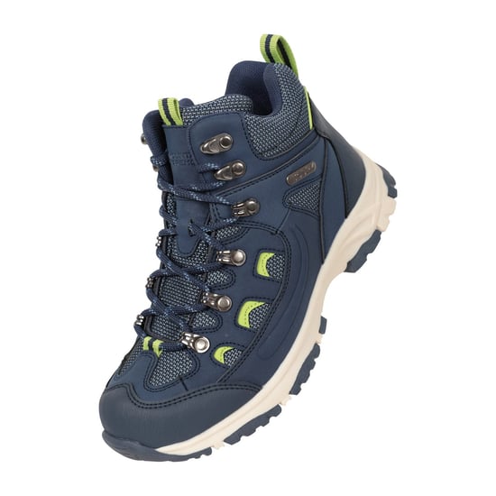 Mountain Warehouse Childrens/Kids Adventurer Wasserdichte Wanderstiefel (Blau) - Image 1