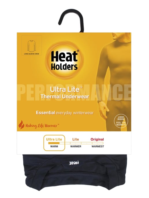 Heat Holders - Herren Langarm-Thermo-Top | Fleece gefüttert | Base Layer - Warm - Ultra Lite - Image 2