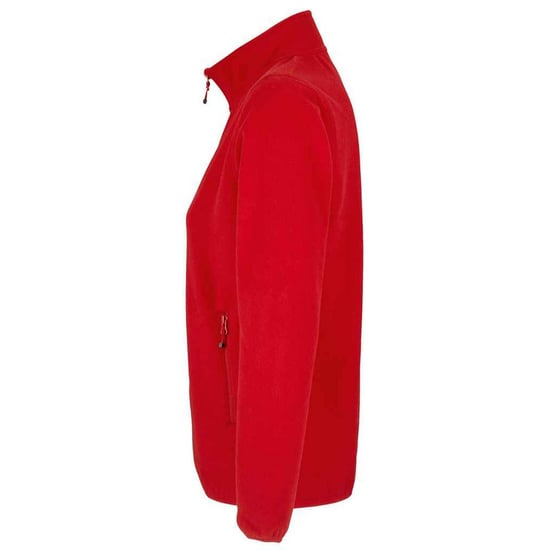 SOLS Womens/Ladies Factor Microfleece Recycled Fleece Jacket (Rot) - Image 2