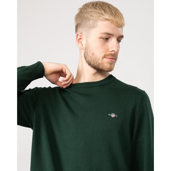 Gant Classic Cotton C-Neck Strickpullover - Image 2
