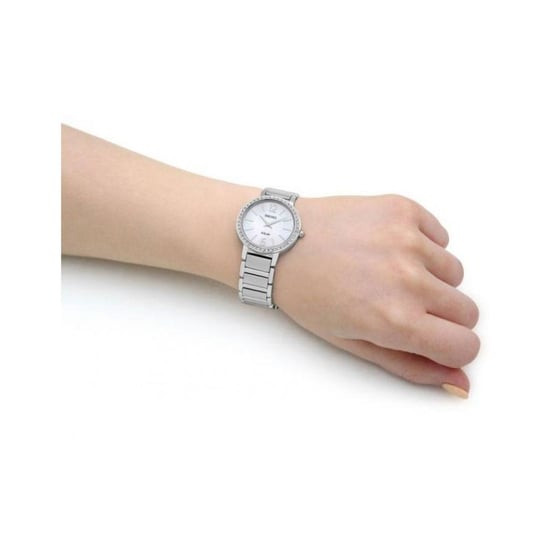 Seiko  Silber Damen Armbanduhr SUP467P1 - Image 5