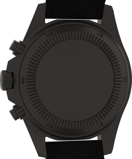 Timex Field Post Chrono Herren Schwarz Uhr TW2V96400 - Image 3