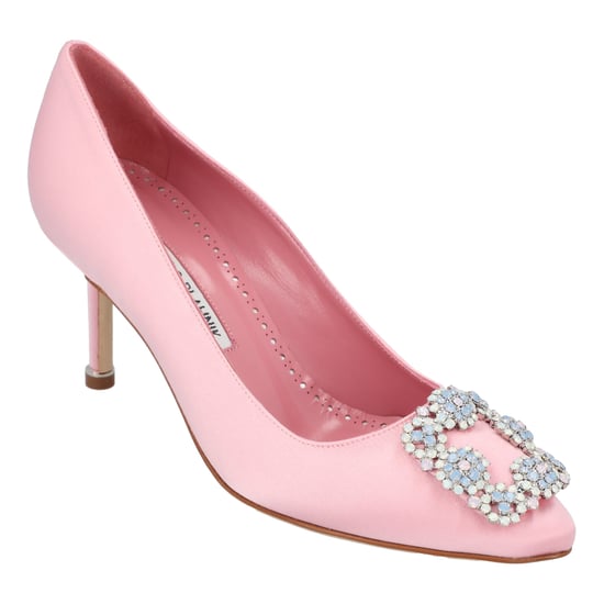 Manolo Blahnik Hangisi 070 Pump in Pink - Image 2