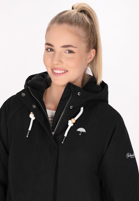 Schmuddelwedda Winterparka Damen schwarz - Image 5