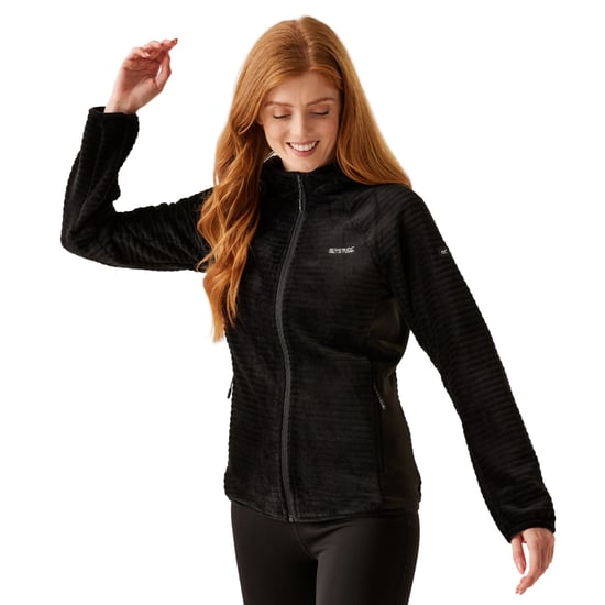 Regatta - "Endra" Fleecejacke mit Kapuze für Damen (Schwarz) - Image 4