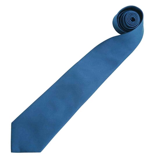 Premier Herren Krawatte Colours, unifarben (Königsblau) - Image 2