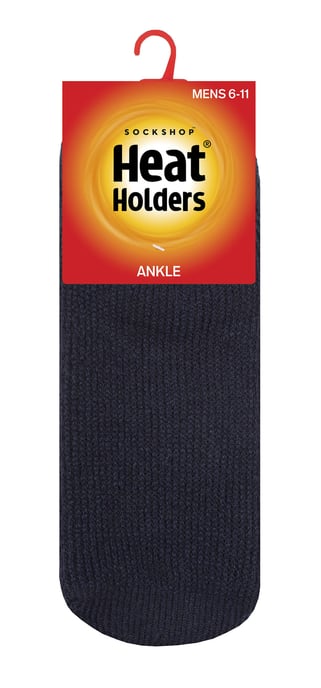 Heat Holders - Mens Thermal Trainer Socken | Low Cut Socken für den Winter - Navy - Image 2