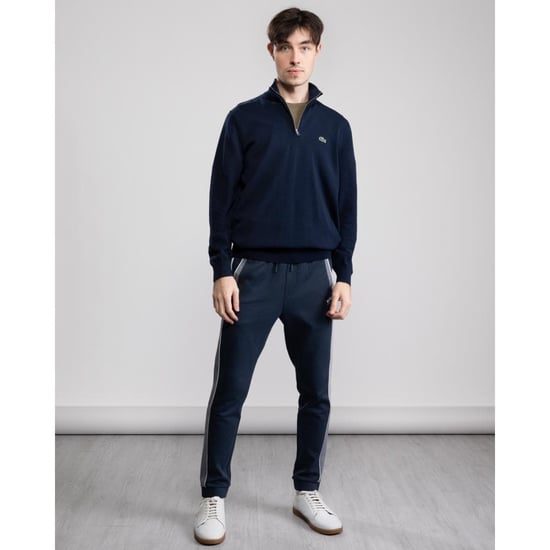Lacoste Half Zip Logo Mens Sweatshirt