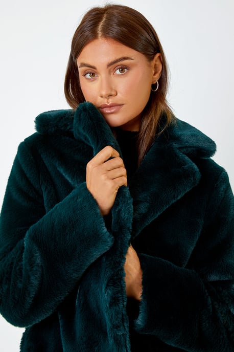 Faux Fur Coat