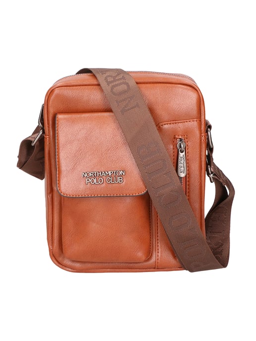 Northampton Polo Club Schultertasche Männer BROWN - Image 5