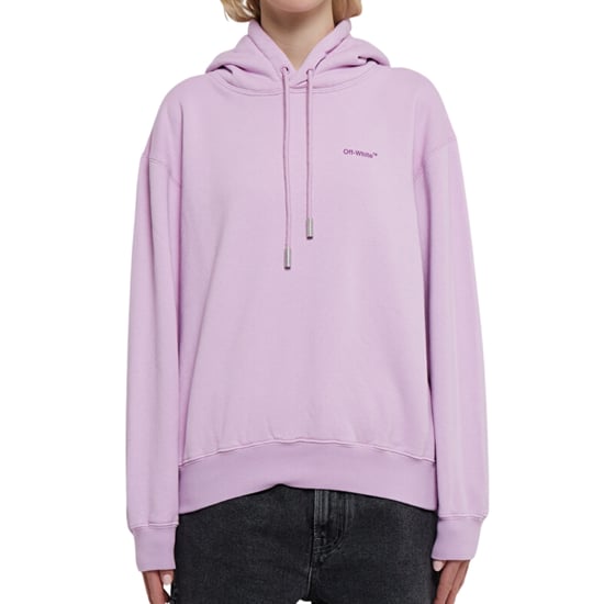 Off-White Diag Regular Fit Lilac Purple Hoodie