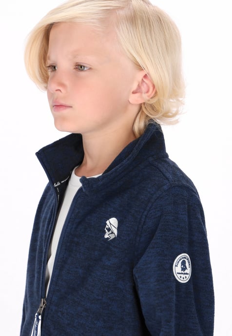 Schmuddelwedda Fleecejacke Jungen (Kids) Marine Melange - Image 5