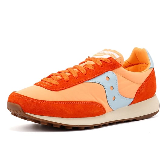 Saucony Trainer 80 Orangefarbene Wildleder Sneaker - Image 3