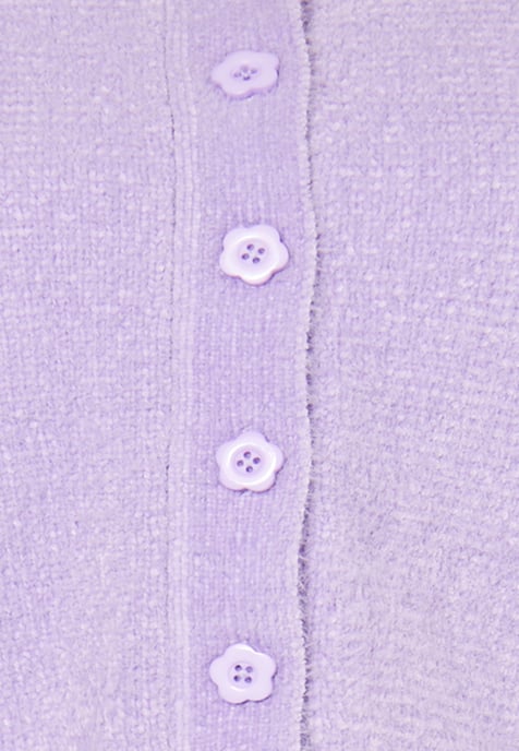 Mymo Strickcardigan Damen violett - Image 3