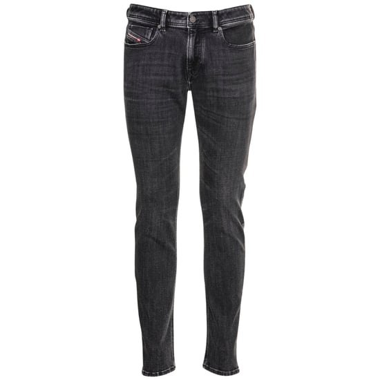 Diesel Sleenker Dunkelgraue Denim-Jeans - Image 1