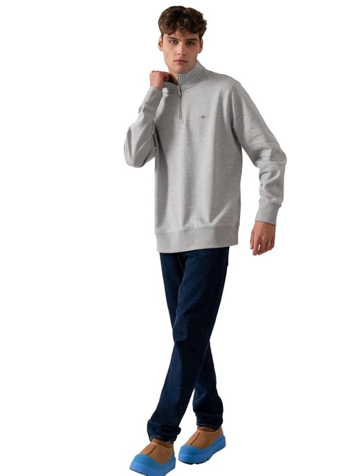 Gant | Herren Schild halbe Zip Sweatshirt - Image 4