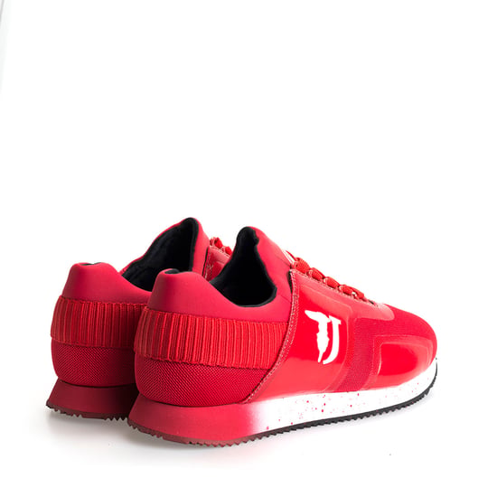 Trussardi Jeans Sneaker Herren Rot - Image 3