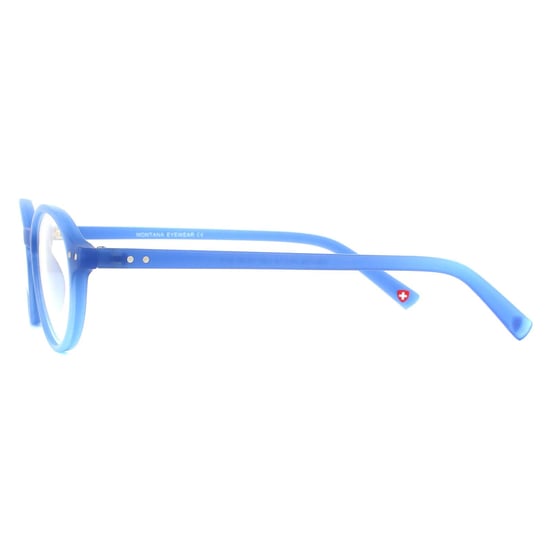 Montana Oval Blue Kidss Glasses Frames - Image 3
