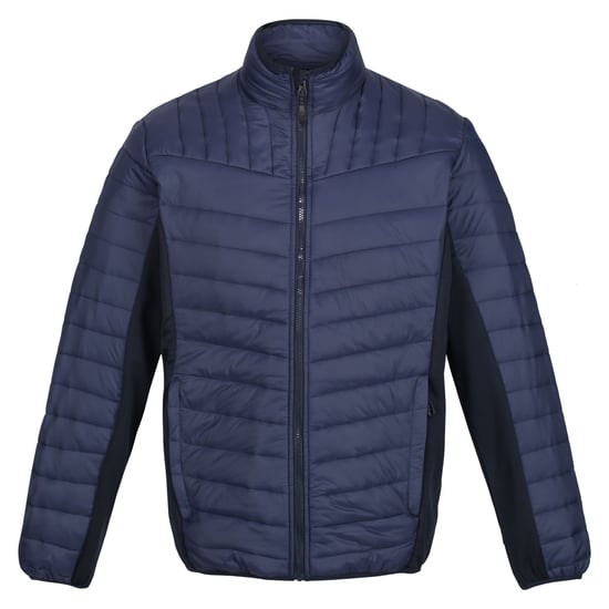 Regatta Mens Tourer Hybrid Padded Jacket (Navy)