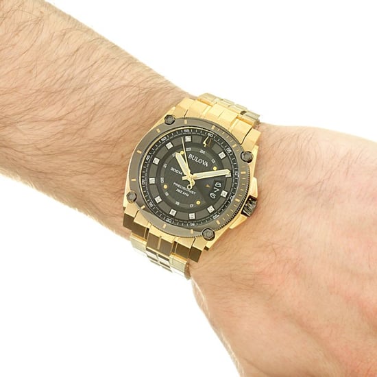 Bulova Precisionist Herren-Golduhr 98D156 - Image 3