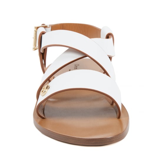 Dee Ocleppo Damen Flache Sandale Weiß OC3501 VITELLO BIANCO - Image 2