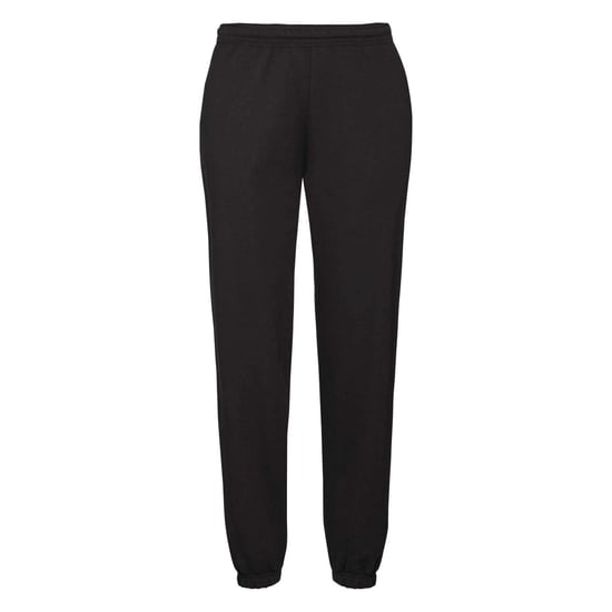 Fruit Of The Loom Herren Premium 70/30 Elastische Jogginghose / Jogging Bottoms (Schwarz) - Image 1