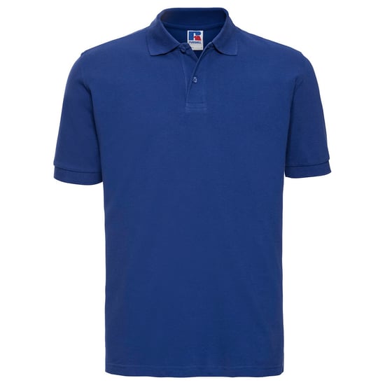 Russell Mens Classic Cotton Pique Polo Shirt (Bright Royal Blue)